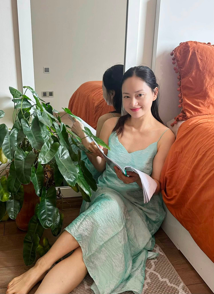 Lan Phương xinh đẹp trong bộ ảnh ngày thường. Ảnh: FBNV