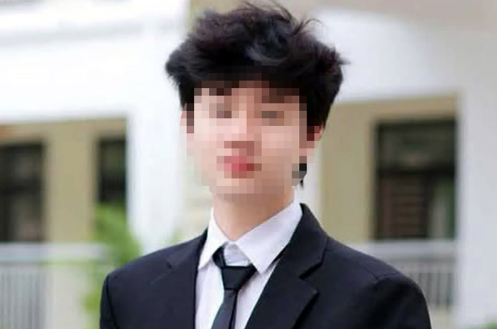 Nam sinh Nguyễn Tuấn K. đã trở về nhà an toàn. Ảnh: GĐCC&nbsp;