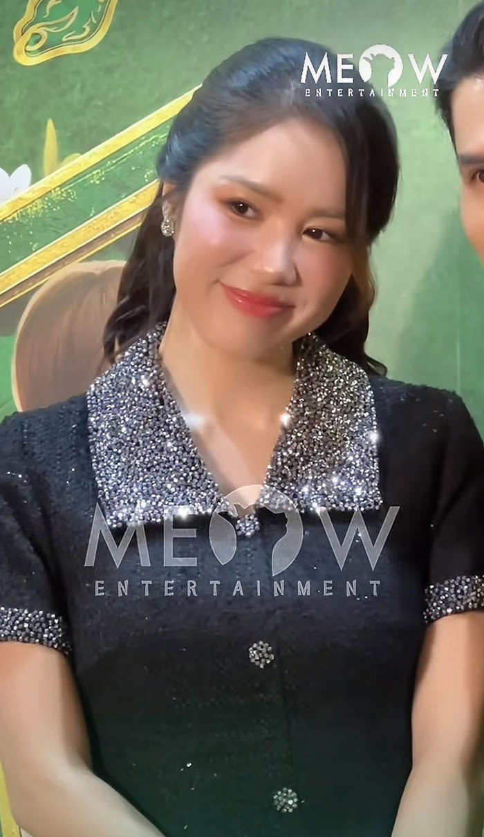 Lê Phương xuất hiện nổi bật tại một sự kiện gần đây. (Ảnh từ TikTok Meow Entertainment)