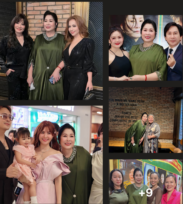 NSND Hồng Vân chia sẻ loạt hình ảnh trong ngày ra mắt phim Lên Hương.