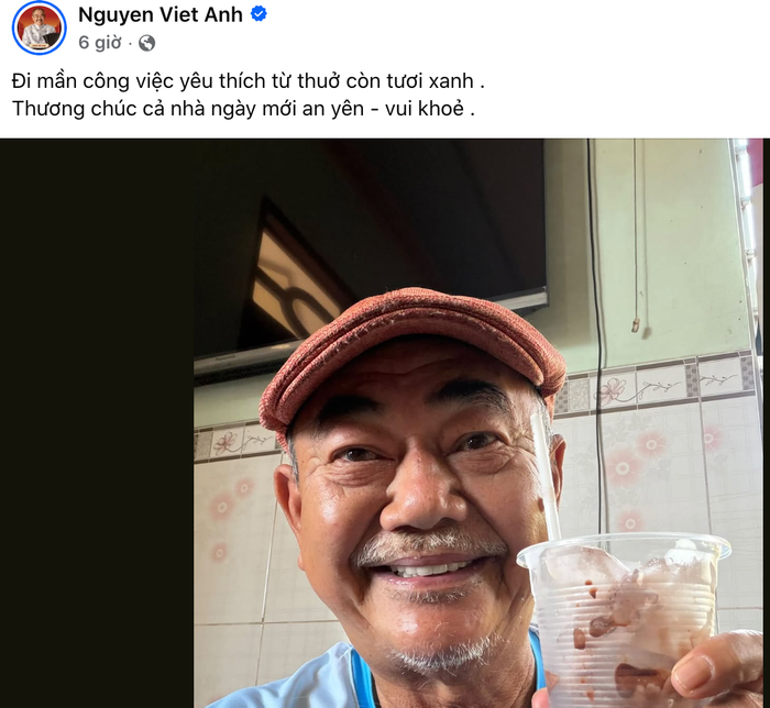 NSND Việt Anh chia sẻ.