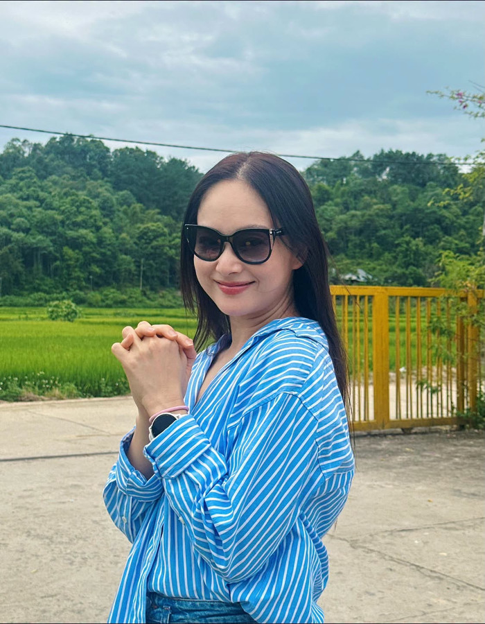 Lan Phương ghi dấu ấn với khả năng biến hóa qua nhiều dạng nhân vật. Ảnh: FBNV