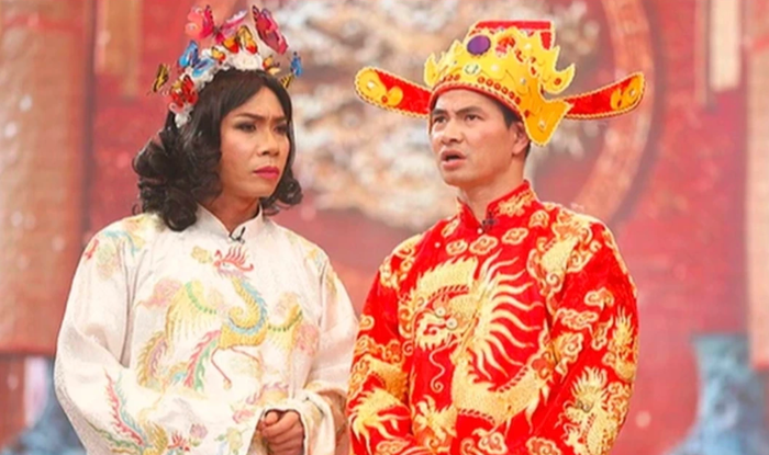 Hình ảnh Bắc Đẩu và Nam Tào trong Táo Quân.