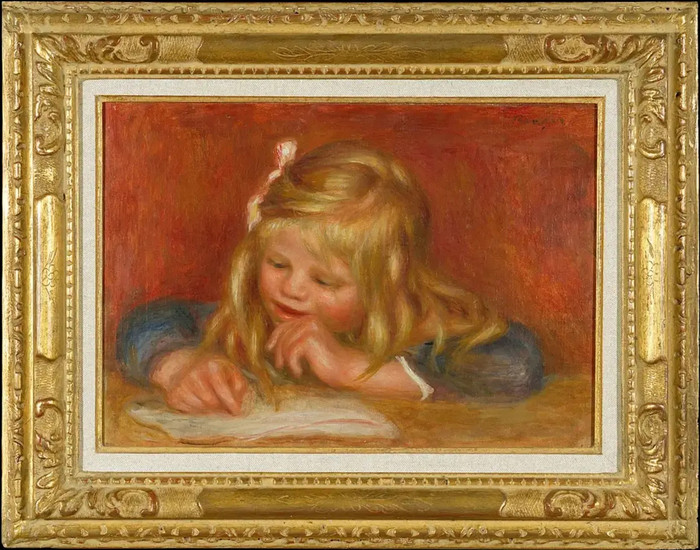 Coco Lisant (Ảnh: Bảo tàng Renoir).