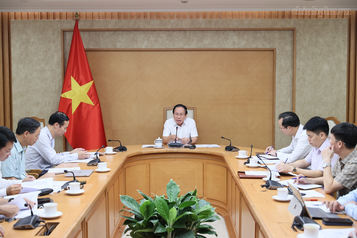 Quang cảnh buổi làm việc. Ảnh: chinhphu.vn