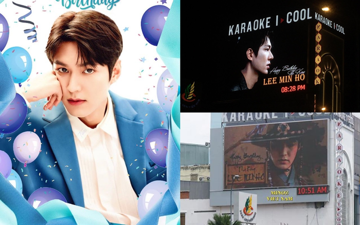 Fan chơi lớn đặt 2 bảng đèn LED giữa trung tâm TP. HCM chúc mừng sinh nhật tuổi 34 của Lee Min Ho Ảnh 2