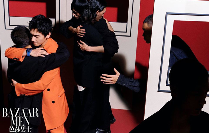 Địch Lệ Nhiệt Ba, Dương Dương, Hứa Quang Hán tỏa sáng trên tạp chí, lại còn được fans 'ship' nhiệt tình Ảnh 6