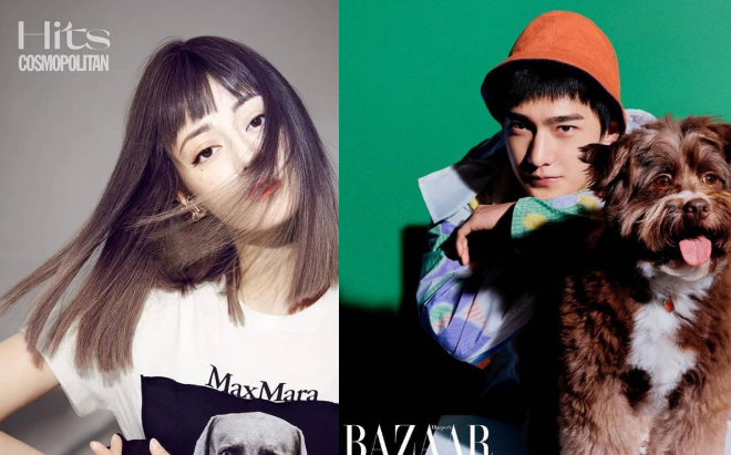 Địch Lệ Nhiệt Ba, Dương Dương, Hứa Quang Hán tỏa sáng trên tạp chí, lại còn được fans 'ship' nhiệt tình Ảnh 2