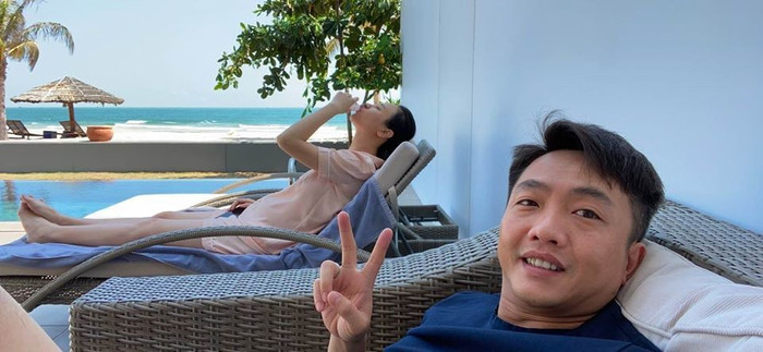 Đàm Thu Trang khoe bụng bầu to sau 1 năm về chung nhà với Cường Đô La Ảnh 7