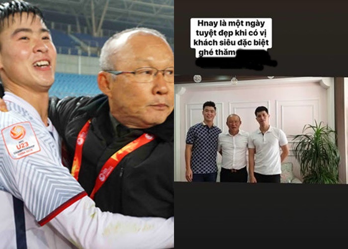 Thầy Park đến thăm nhà vợ chồng Duy Mạnh Ảnh 4