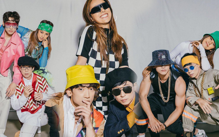 Bộ 3 Lee Hyori - Yoo Jae Seok - Bi Rain tung ảnh teaser sặc sỡ, sẽ 'chặt đẹp' dàn idol group thế hệ mới? Ảnh 2