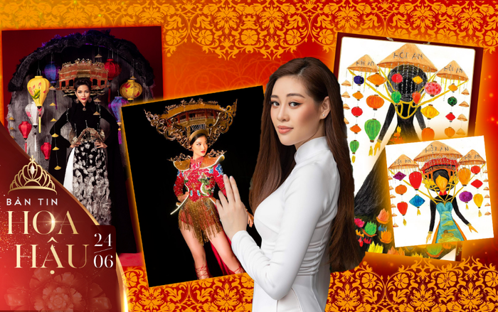 Copy thiết kế 'Phố cổ' của H'Hen Niê - Kiều Loan, National Costume cho Khánh Vân bị chê tới tấp Ảnh 2