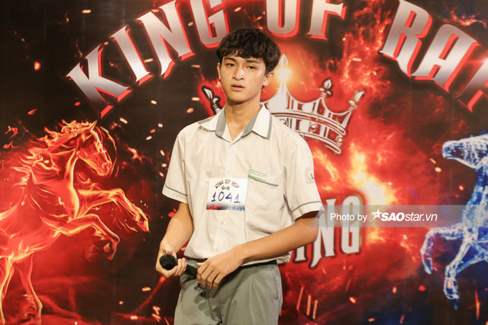 Sát giờ thi học kỳ, cậu bé lớp 10 vẫn đến casting King Of Rap 2020: Đam mê thì ngại gì thử thách Ảnh 1