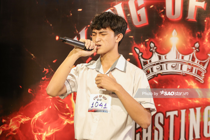 Sát giờ thi học kỳ, cậu bé lớp 10 vẫn đến casting King Of Rap 2020: Đam mê thì ngại gì thử thách Ảnh 4