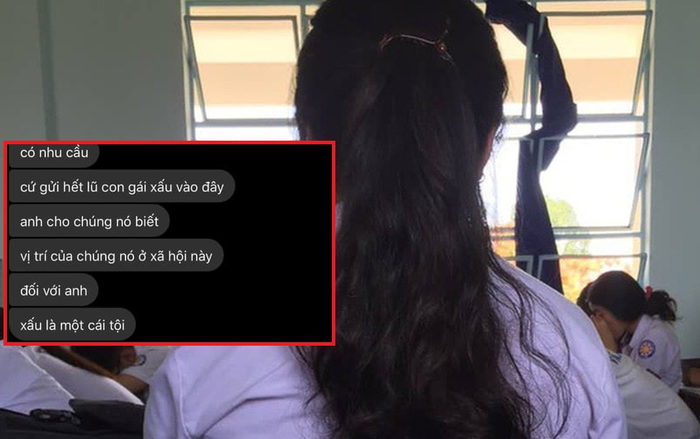 Nữ sinh bị nhóm học sinh trường THPT nổi tiếng lập group chat miệt thị ngoại hình: 'Xấu là một cái tội, nhảy lầu đi' Ảnh 2