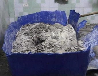 Nạn nhân bị đổ bê tông sau khi bị sát hại