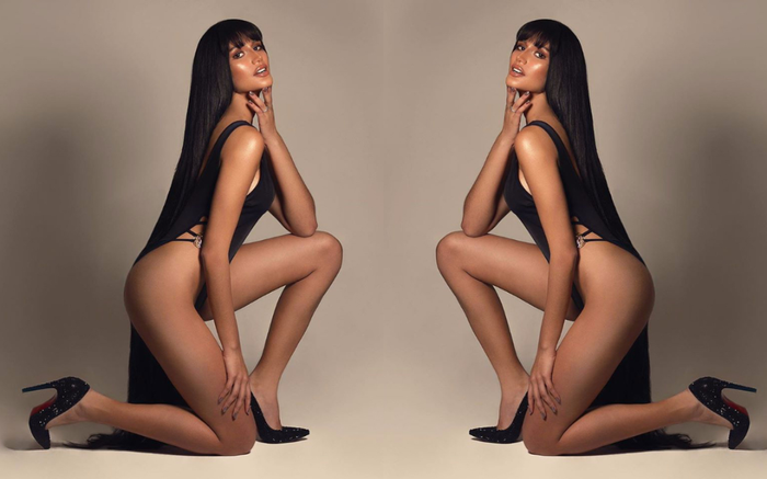 'Em gái đô con' Venezuela diện áo tắm khoét cao 'vô đối' nhưng mái tóc dài 1m2 mới là đỉnh Ảnh 2