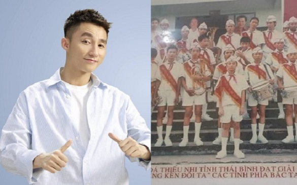 Sơn Tùng M-TP bất ngờ lộ ảnh thời tiểu học, ngay từ nhỏ đã bộc lộ năng khiếu âm nhạc Ảnh 2