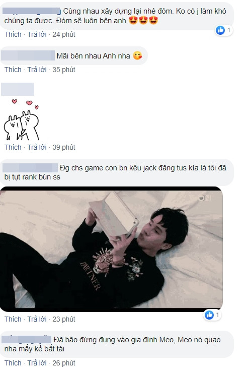 Fan bình luận động viên, mãi mãi đứng về phía anh chàng