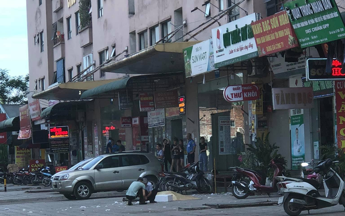 Rơi từ tầng cao chung cư Đại Thanh, một người phụ nữ tử vong Ảnh 2