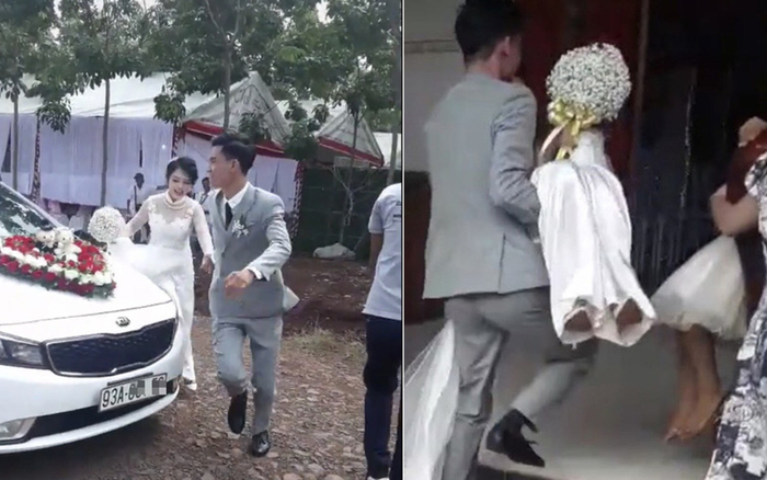 Thực hư clip chú rể bế cô dâu vào nhà bằng cửa chính bất chấp mẹ chồng vì 'lỡ ăn cơm trước kẻng' Ảnh 2