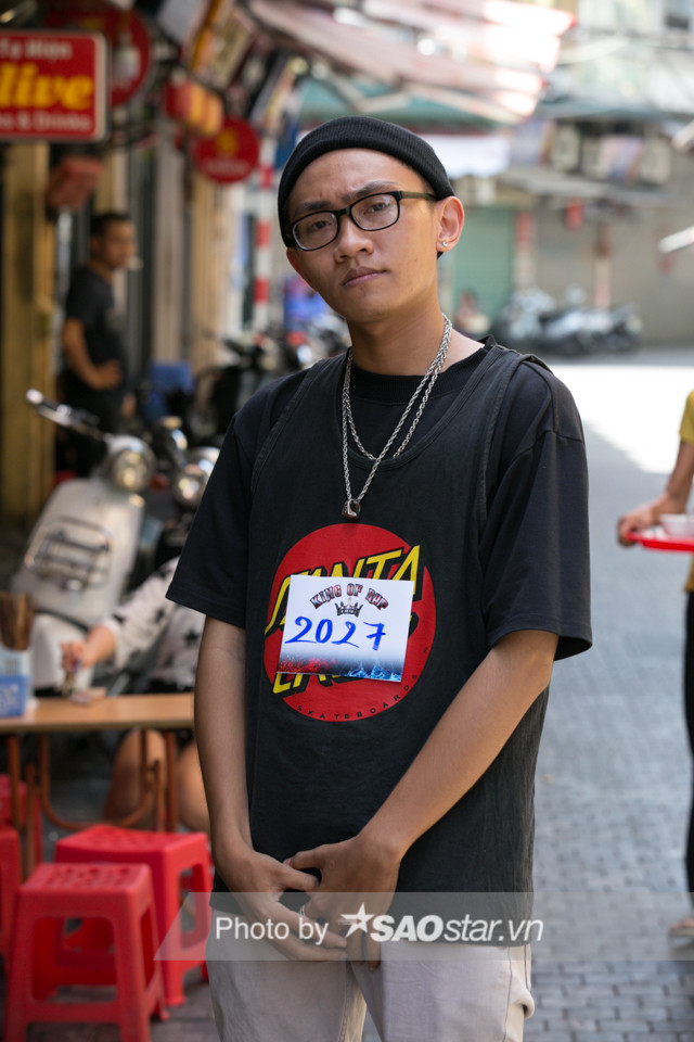 Chàng rapper TP. Hồ Chí Minh quyết tâm ra Hà Nội thi lại để chiếm được tấm vé vào vòng trong.