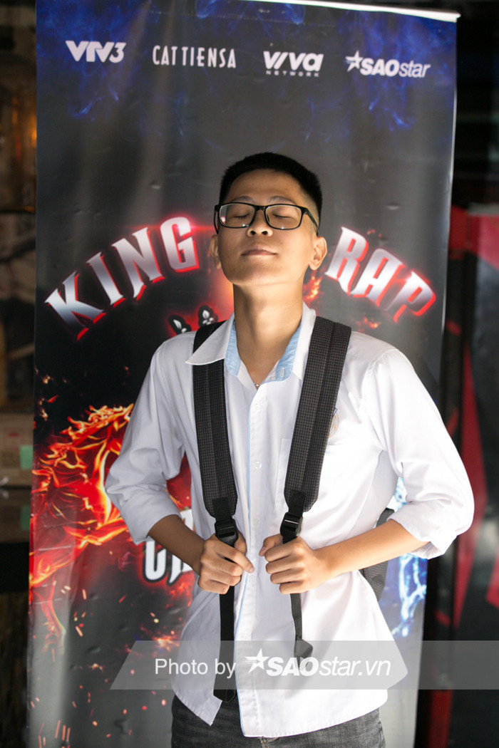 Cận kề kỳ thi tốt nghiệp THPT, cậu bé lớp 12 từ Hà Nam lên Hà Nội đến casting King of Rap 2020 Ảnh 4