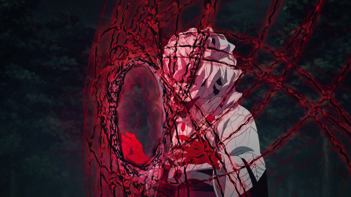 Rui sử dụng chiêu thức mạnh nhất để đối phó với Tomioka Giyuu trong tập 20.