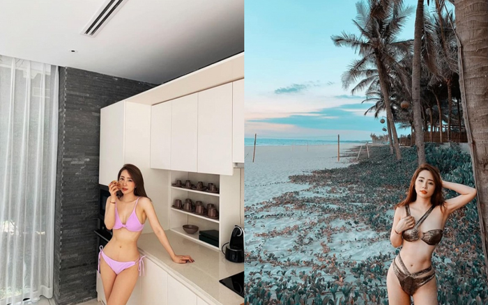 Cá sấu chúa Quỳnh Nga 'nóng bỏng' trong loạt bikini khoe 3 vòng hút mắt Ảnh 2