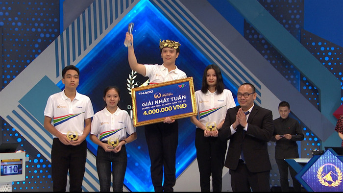 Xuân Vũ giành vòng nguyệt quế tuần 2 tháng 1 quý IV 'Đường lên đỉnh Olympia 2020.