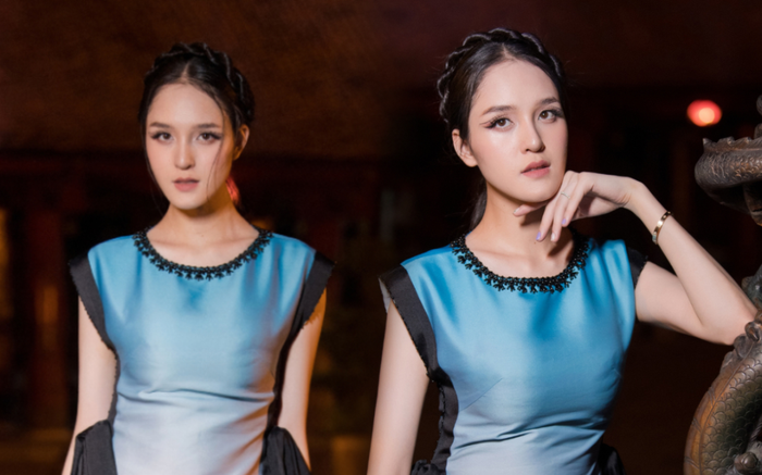 Á hậu Hoàng Anh tái xuất sàn catwalk với cách make up độc đáo tựa thần tiên tỷ tỷ’ Ảnh 2