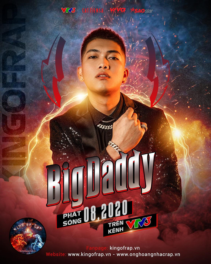 BigDaddy xác nhận ngồi 'ghế nóng' chương trình King Of Rap 2020.