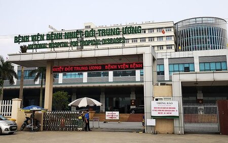 Bệnh viện Bệnh Nhiệt đới Trung ương nơi các bệnh nhân được điều trị. 