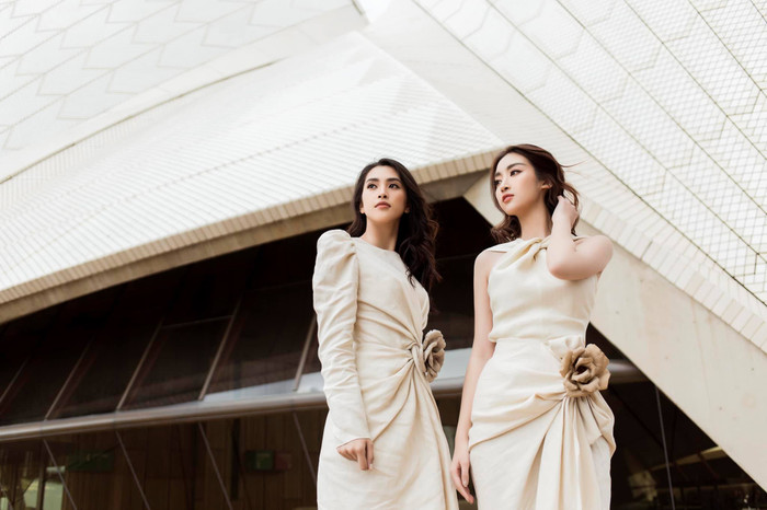 Đỗ Mỹ Linh - Trần Tiểu Vy - Lương Thùy Linh đẹp không tì vết, tự hào Top Hoa hậu Nhân ái Miss World Ảnh 15