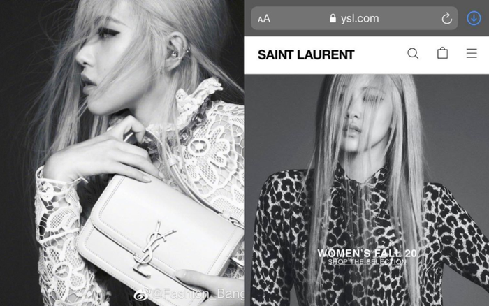 Rosé Black Pink xuất hiện trên trang chủ của YSL, hình ảnh chiến dịch quảng bá phủ sóng toàn cầu Ảnh 2