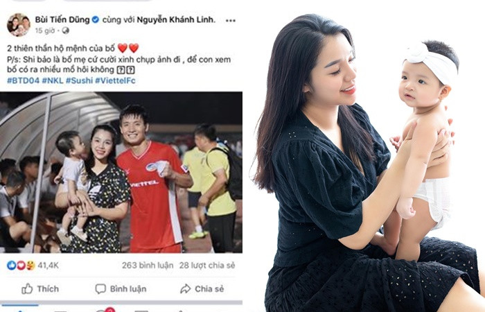 Bùi Tiến Dũng hạnh phúc gọi vợ con là 'thiên thần hộ mệnh' Ảnh 3