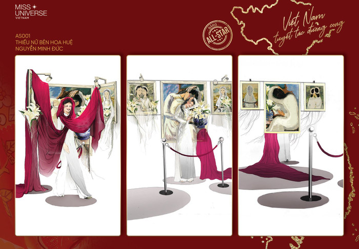 Trần Nguyễn Minh Đức là người chiến thắng cuộc thi thiết kế National Costume mùa 3 với trang phục 'Cà phê phin sữa đá' cho Hoàng Thùy dự thi Miss Universe 2019.