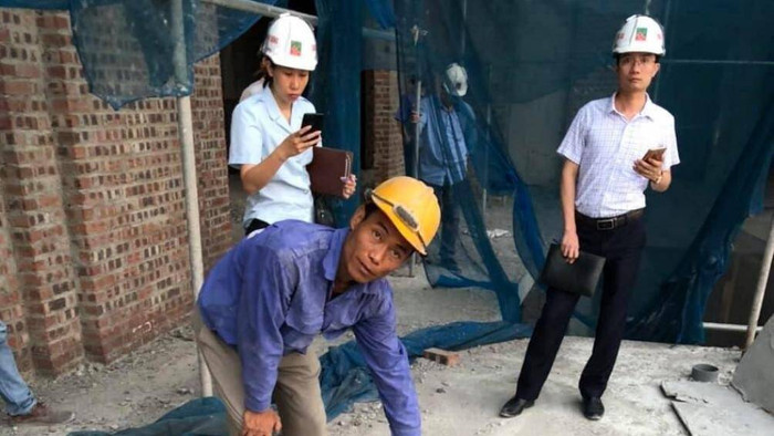 Hiện trường nơi xảy ra vụ việc