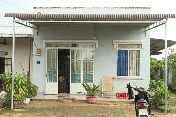 Ngôi nhà xảy ra vụ việc. Ảnh: Vietnamnet