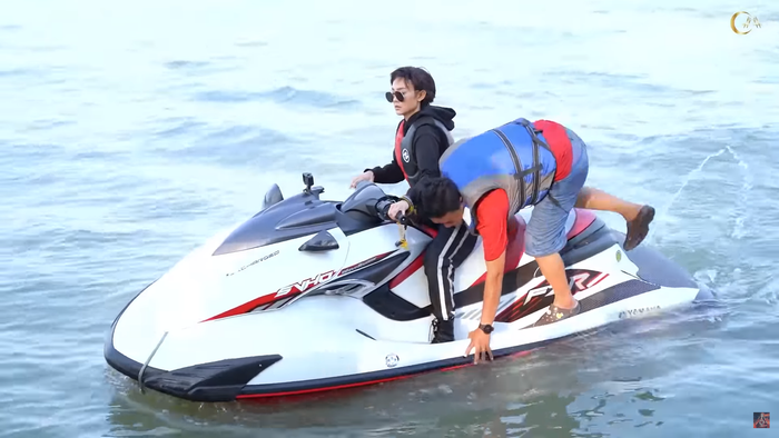 Minh Hằng nỗ lực tập luyện.