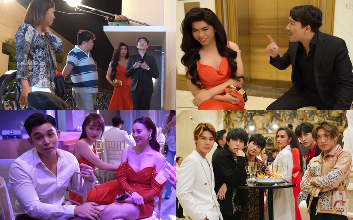 Chết cười với cảnh Trấn Thành tán tỉnh Minh Dự, 'bắn' tiếng Anh cùng Lan Ngọc trong hậu trường 'Kẻ săn tin' Ảnh 2