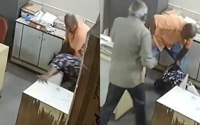 Nữ nhân viên bị đồng nghiệp đánh dã man chỉ vì nhắc đeo khẩu trang Ảnh 2