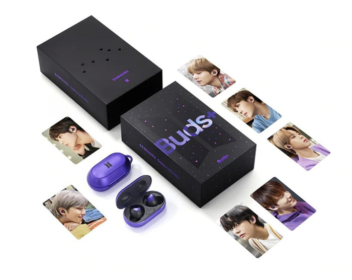 Chiếc máy này mang đậm phong cách dành cho ARMY (cộng đồng người hâm mộ BTS). Ảnh chụp màn hình