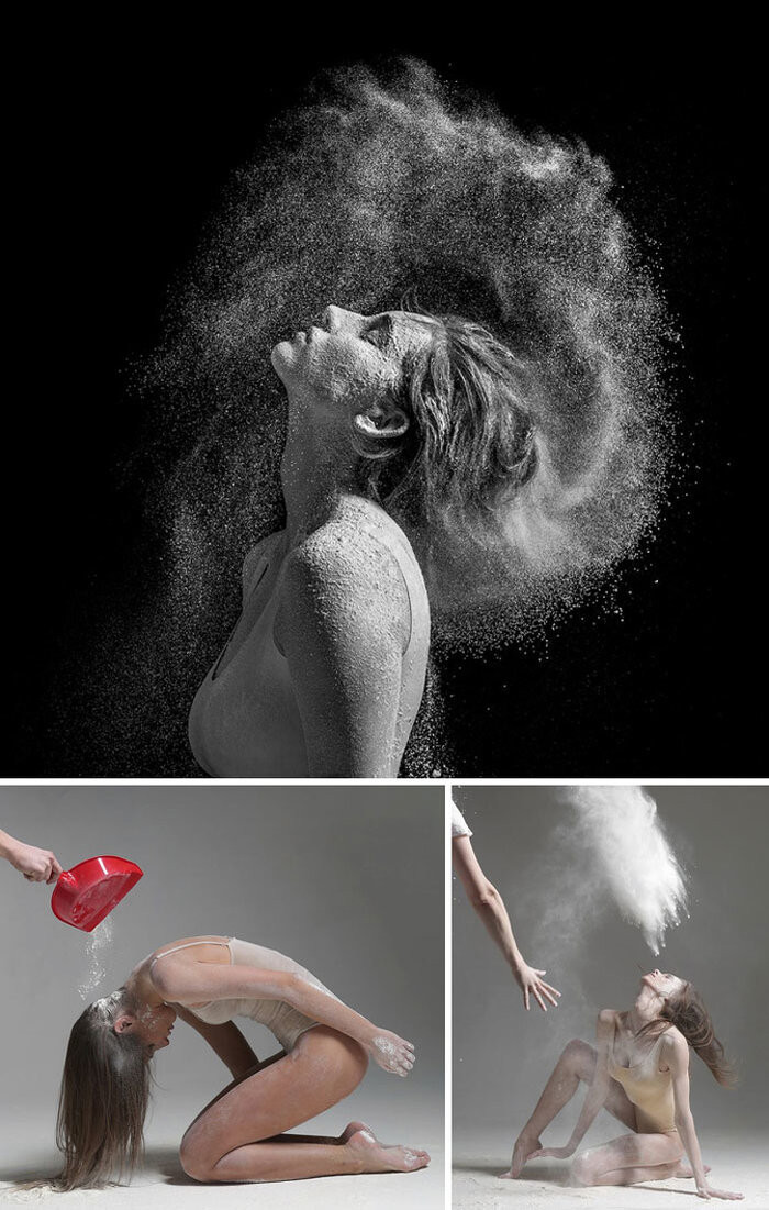 Tấm hình tuyệt đẹp này hoá ra lại là sự kết hợp của bột mỳ và khả năng chỉnh sửa hình ảnh tuyệt vời bằng Photoshop. 