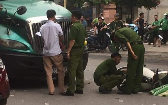 Đã xác định được danh tính chiến sĩ công an đi xe máy tử vong sau tai nạn với xe container Ảnh 2