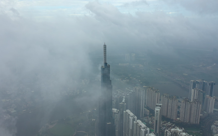 TP.HCM mờ mịt trong không khí ở mức có hại Ảnh 2