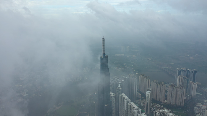 TP.HCM mờ mịt trong không khí ở mức có hại Ảnh 6