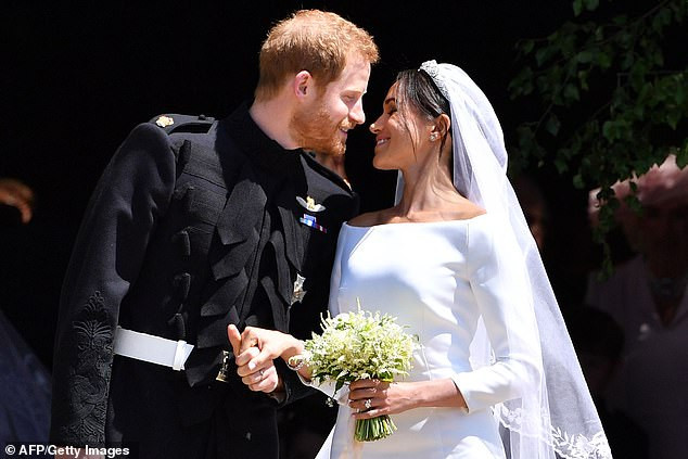 Nữ diễn viên Mỹ Meghan Merkel và Hoàng tử Harry tổ chức lễ cưới vào tháng 8/2018.
