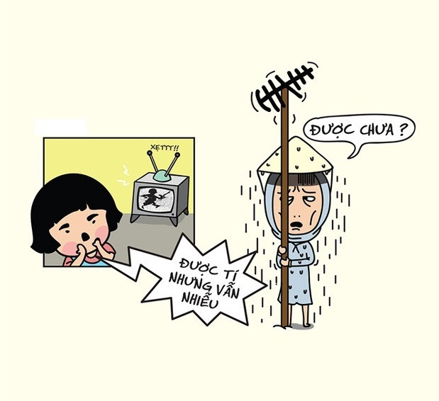 Và sẽ không còn nữa những câu chuyện về người bố vì gia đình, vì đứa con thân yêu xoay chuyển ăng-ten bất chấp trời mưa để quyết mang lại hình ảnh chất lượng nhất