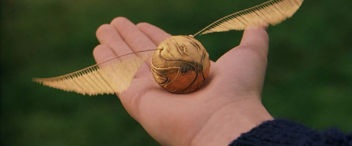 Trái bóng Golden Snitch thời hiện đại.